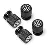 Car Wheel Tire Valve Steering Wheel For Volkswagen Tiguan VW GTI TOURAN GOLF POLO Metal Wheel Tire Valve Caps