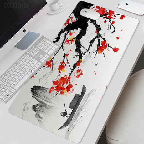 Mouse Pad Gaming Flower XL Computer New Mousepad XXL keyboard pad Soft Non-Slip Carpet Office Accessories Mouse Mats Mice Pad