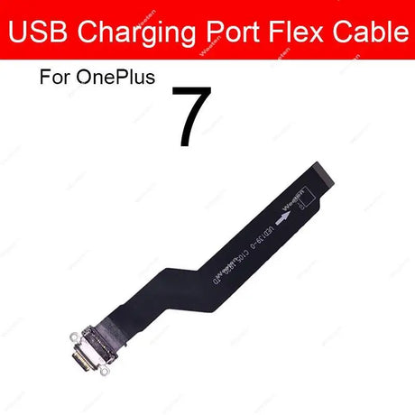 USB Charging Port Connector Flex Cable For Oneplus One Plus 1+ 7 8 7T 8T 9RT 7Pro 8Pro 9Pro USB Charger Type C Dock Module Parts