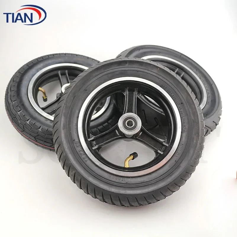 10 Inch 10x2.50 10x2 Wheels 10*2.50 Inner Outer Tyre Explosion-proof Tire with Alloy Rim for SPEEDWAY Electric Scooter Parts