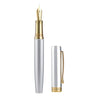 Hongdian N11 Fountain Pen EF/F Nib with Converter, Polygonal Aluminum Alloy Writing Gift Pen Set