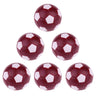 6 Pieces Foosball Table Football Round Indoor Games Plastic Soccer Balls for Foosball Machine Fussball Sport Gifts 36mm