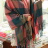 Winter Female Lattice Imitation Cashmere Scarf Autumn And Winter Thick Fashion Warm Wild Scarf Shawl