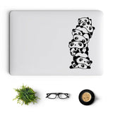 Panda Baby Pile Laptop Sticker for Macbook Pro 14 16 Air Retina 12 13 15 Inch Mac Cover Case Skin Tablet PC Vinyl Notebook Decal