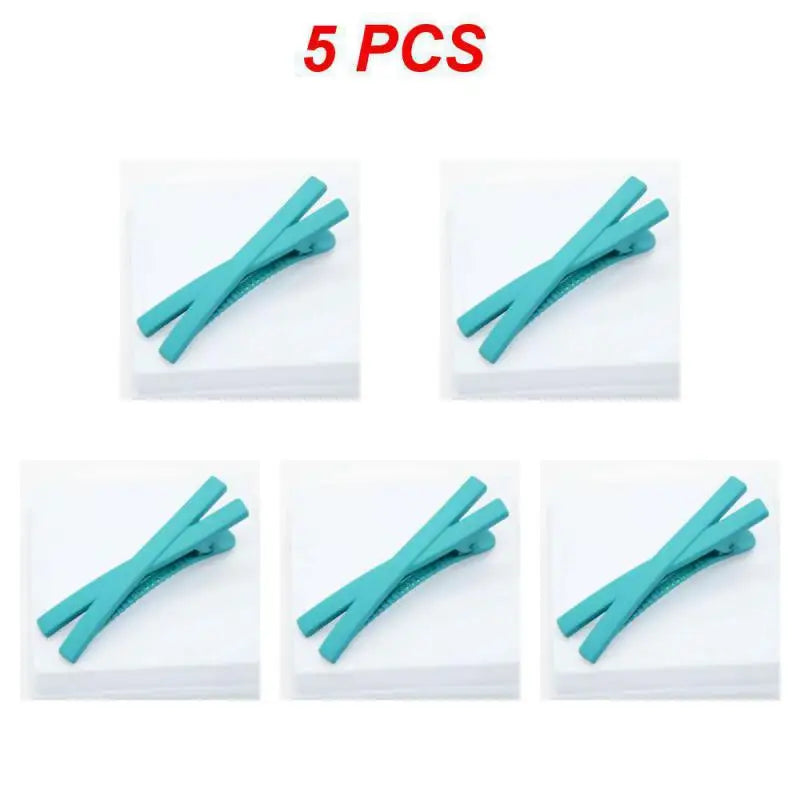 1~100PCS Matte Stylish And Eye-catching Matte Hair Clip For Curly Hair Popular Hair Clip Best-selling Hairpin Candy Color