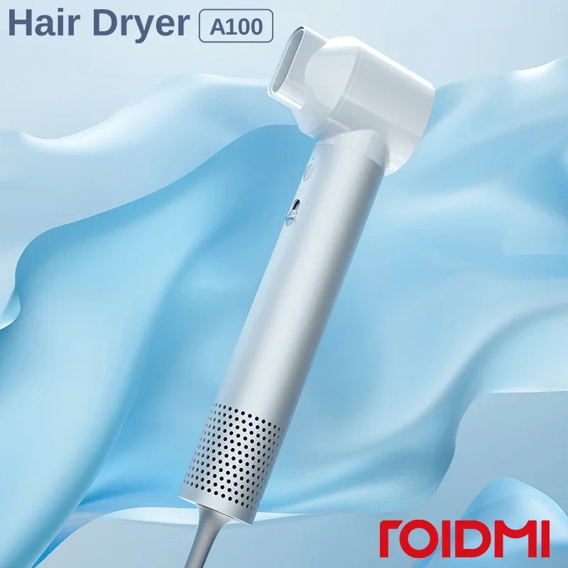 110000 RPM ROIDMI Hair Dryer A100 Portable Anion 1000W Hairdryer Water Ion Hair Care Home Appliance Water Ion Hair Care