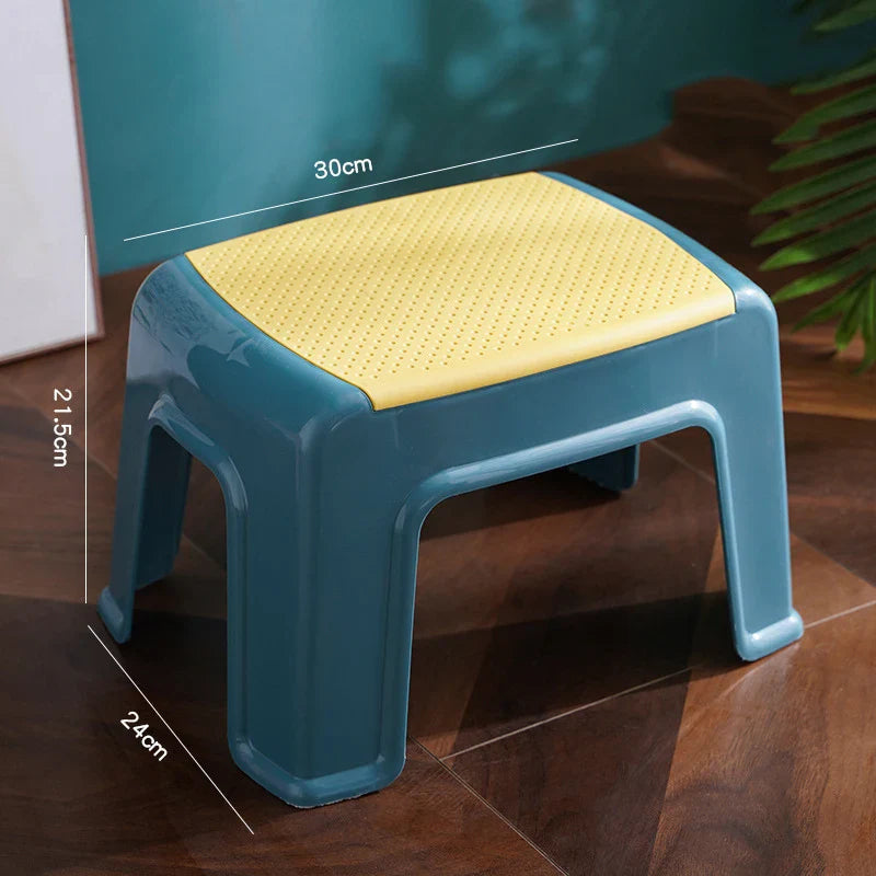 Plastic Small Stool Household Children's Low Stool Adult Chair Living Room Thickening Toilet Bath Bathroom Stool