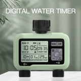 Super Timing System 2-Outlet Water Timer Precisely Watering Up Outdoor Automatic Irrigation Fully Adjustable Program