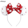 10Pcs/Lot New Colors Mouse Ears Headband Women Festival Party Cosplay Hairband Girls Gift Kids DIY Hair Accessories Wholesale