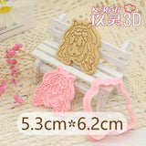 Genshin Impact Neuvillette Cake Tool Animal Cookie Cutter Christmas Cutters Biscuit Stamp Fondant Mould Baking Sugarcraft Molds