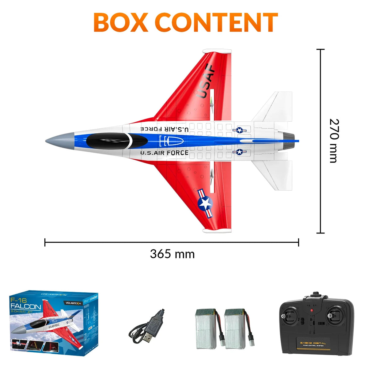 F16 Falcon 2.4G 2CH RC Plane Fixed Wing RC Fighter With Cool Lights Foam Toys Airplane Gifts For Boys