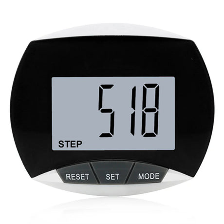 Portable Sport Pedometer Built-in Clip Movement Calories Counter LCD Display Multi-Function 3D for Men Women Kids Adults Seniors