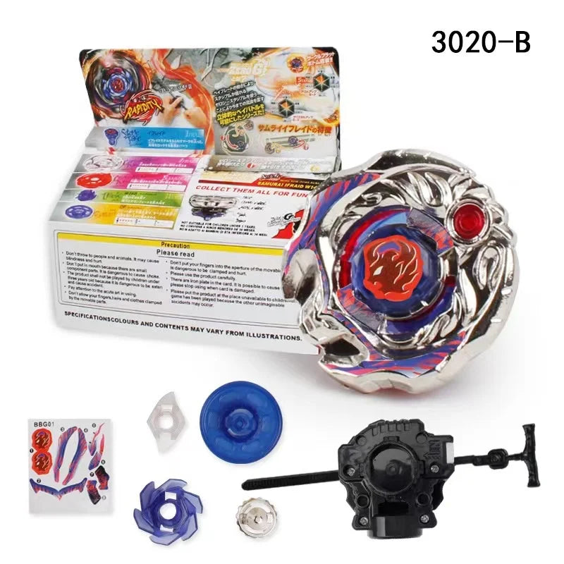 B-X TOUPIE BURST BEYBLADE SPINNING TOP Thief Zirago / Gryph Girago WA130HF Shogun Steel Zero-G BBG24