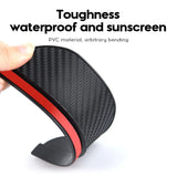 2Pcs Car Side Mirror Rain Guard Visor Rain Cover Eyebrow Waterproof Sun Shade Snow Shield Flexible Protector Car Accessories