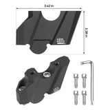 Motorcycle Handlebar Riser for Sportster S 38mm Handlebar Riser Bar Mount Clamp for Sportster S 1250 RH1250 SS1250 Accessories