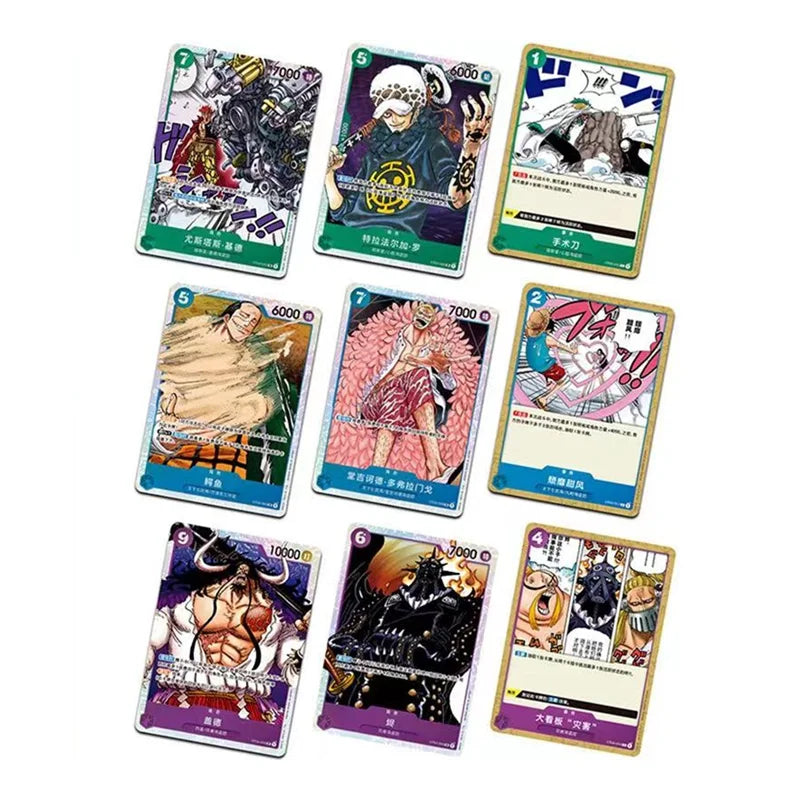 Bandai TCG Original One Piece Game Card OPC-02 Top Chinese Battle Trading card game Children's Collection Toys