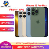 Apple iPhone 13 Pro/Pro max 128/256/512GB/ROM 6.1" Super Retina OLED RAM 6GB A15  Face ID NFC 5G Smartphone 13 pro pro max Phone