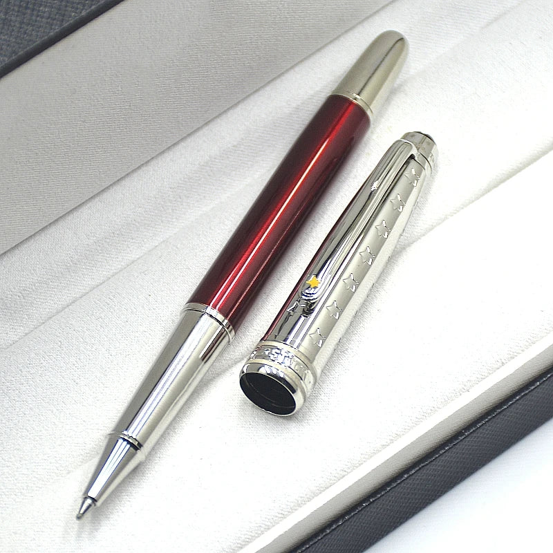 MB Special Edition Petit Prince Starry Rollerball Pen Ballpoint Pen Red & Blue Office Writing Fountain Pens With Serial Number