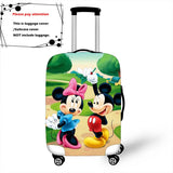 18-32 Inch Mickey Minnie Elastic Luggage Protective Cover Trolley Suitcase Protect Dust Bag Case Travel Accessories