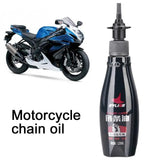 120ml Chain Oil Lubricant Lasting Reduce Noise Against Motorcycle Oil Care Motorbike Bicycle Chain Accessories Protection W L4W6