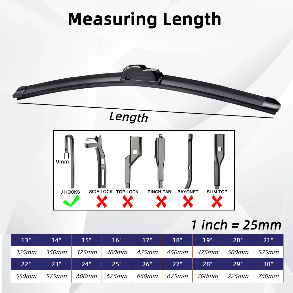 For Renault Megane 2 2002-2006 Car Front Rear Wiper Blades Soft Rubber Windscreen Wipers Auto Windshield 24"18"9" 2003 2004 2005