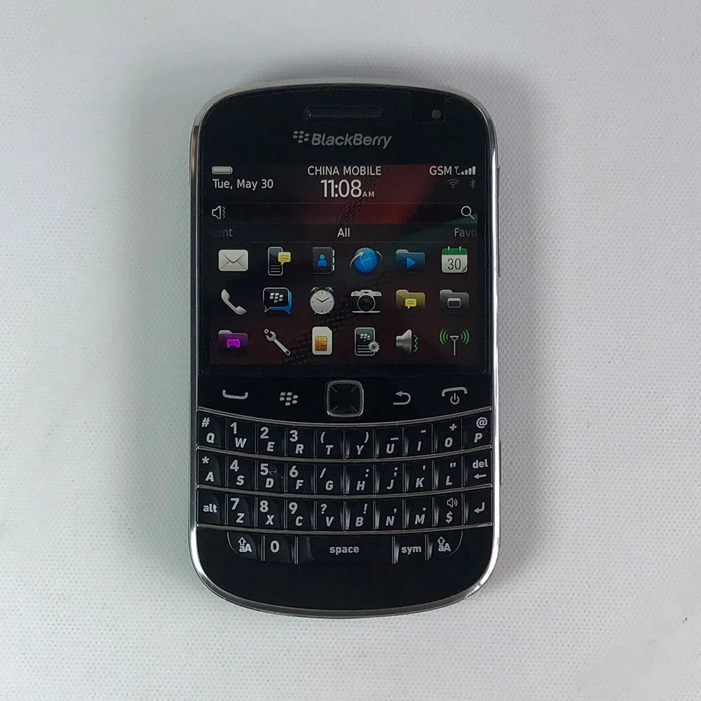 BlackBerry Bold Touch 9900 3G Original Unlocked Mobile Cell Phone QWERTY 2.8'' 5MP 8GB ROM BlackBerryOS Dakota Magnum CellPhone