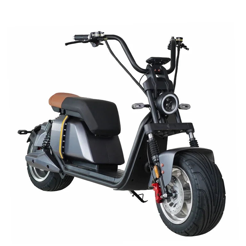 Amoto 3000W 30AH electric fat tire scooter big seat electric motorcycle Wholesale low price high quality7