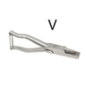 1 Pcs Stainless Steel U-shaped And V-shaped Ear Tongs Pliers Missing Pig Ear Tag Pliers Pig Equipment Farm Animals