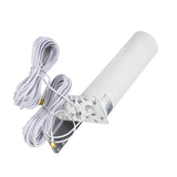 Outdoor Barrel 4g LTE antenna Dual Cable Mobile Phone Network Booster Router Waterproof Antenna