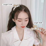 Hair Accessory for Women Popular Hair Catch Fashion Pearl Big Crab Hair Clips Luxury Trendy Gifts Summer Free Shipping