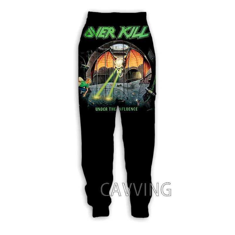 New Skull Band Y2k Pants Man Sweatpants Fashion 3D Print Mens Tennis Casual Sports Straight Jogging Men's Tracksuit Trousers