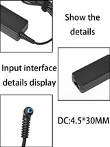 19.5V 2.31A 4.5*3.0mm 45W Laptop AC Power Adapter Charger For HP Stream X360 11 13 14 Searies 741727-001 740015-001 Tpn-Q155