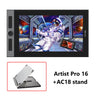 XPPen Artist Pro 16 Graphic Tablet Monitor with X3 Smart Chip Pen Tablet Drawing Monitor 15.6 Inch 133% sRGB for Windows Mac