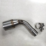 Motocycle Exhaust Muffler Front Pipe For Benelli Tnt 125 Tnt 135 Motorcycle Full System Exhaust Tube Tnt 125 135