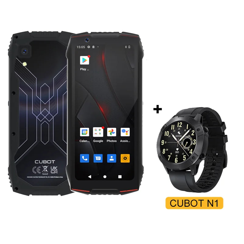 Cubot KingKong MINI 3, 4.5" Mini Smartphone, Helio G85 Octa-Core, 6GB+128GB, Dual SIM,NFC, Waterproof Rugged Phone, 4G Celulares