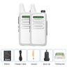 2PCS Baofeng BF-T20 5W Portable Mini Walkie Talkie VOX Charging USB For BF-C9 BF-888S KD-C1 Two Way Radio  Hotel Hunting