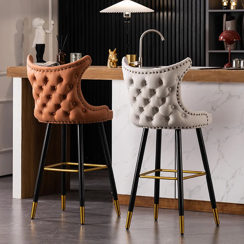 Italian Nordic Dining Room Chairs High Relax Designer Modern Chair Dining Room Accent Cadeira Gamer Restaurant Furiture MQ50CY