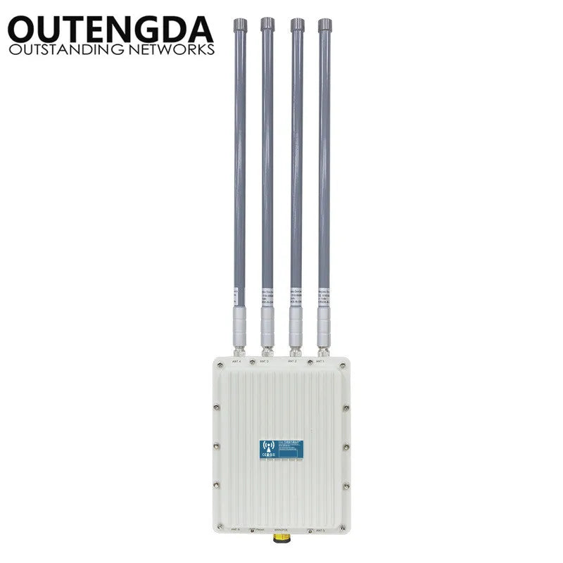 1200Mbps Outdoor AP 802.11ac Dual Band 2.4G 5.8G Wireless Access Point router POE WiFi Signal Booster Extender with OMNI ANTs