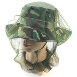 Safe Travel Camping Mesh Cap Insect-proof Hat Net Cover Mosquito Insect Hat Bug Mesh Head Net Face Head Protector Hat Mesh