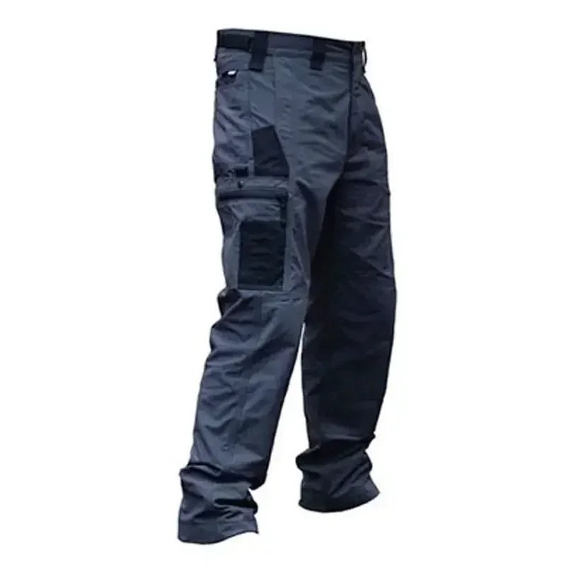 Men's Cargo Pants Multi Pockets Work Trousers Casual Tactical Pants Male Outwear Straight Autumn Winter Wear-resisting Trousers