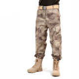 Wholesale High Quality A-TACS FG ACU CP Black Color Ripstop Pants Hunting Uniform Tactical Desert Camo Hunting Pants BDU Style