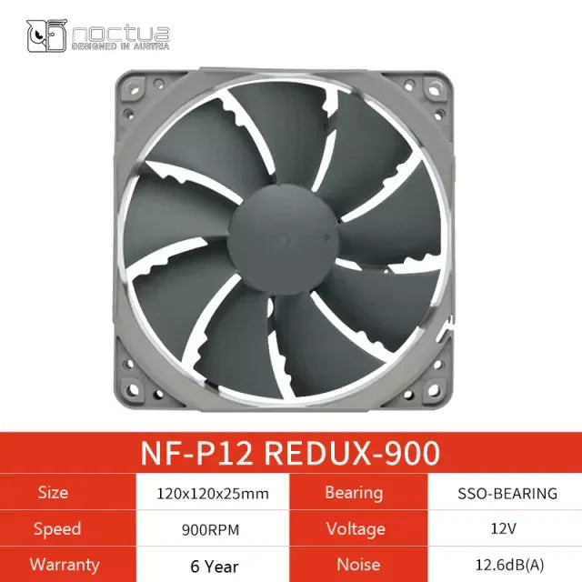 Noctua NF-P12 redux-1700 4PIN PWM 120mm PC Computer Cases Towers CPU processor 12mm fan COOLERS fans Cooling fan Cooler fan