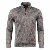 New Autumn Winter Mens Half Zipper Sweaters Pullover Turtleneck Hoodies Sweatshirt Solid Color Fleece Thicker Male Sweater Coats