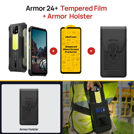 [World Premiere]Ulefone Armor 24 Rugged Phone 22000mAh 24GB+ 256GB 6.78"120Hz Smartphone 64MP+64MP NFC Phone global version