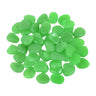 50Pcs 2cm Luminous Stones Garden Pebbles Glow In The Dark Garden Outdoor Sidewalk Rocks Decoration Aquarium Glowing Stone