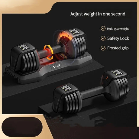 Adjustable Dumbbell Fitness Men's Pure Iron Intelligent All-In-One Women's Yaling Suit 12.5/25 Pounds