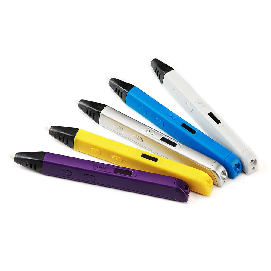 Creative 3D Drawing Pen RP800A with OLED Display - Perfect for Art, Doodling, and Unique Gift Ideas!