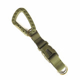 Tactical MOLLE Webbing Key Buckle EDC Backpack Belt Buckle Outdoor Sports Hiking D-shape Buckle Multi Functional