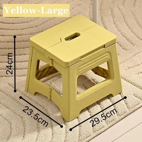 Plastic Folding Stool, Outdoor Foldable Beach Chair, Ultralight Collapse Fishing Chair, Folding Chair for Home, Travel, Hiking