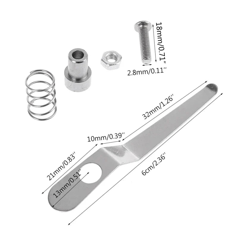 Microscope Slides Clips Accessories Parts for Laboratory Microscope Holders for Easy Positioning and Viewing Durable